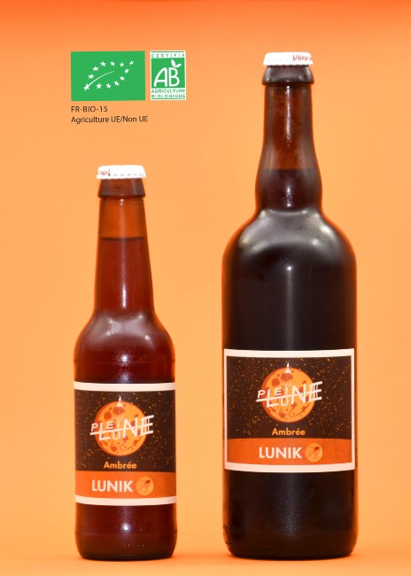 Lunik Bière Ambrée - Bio