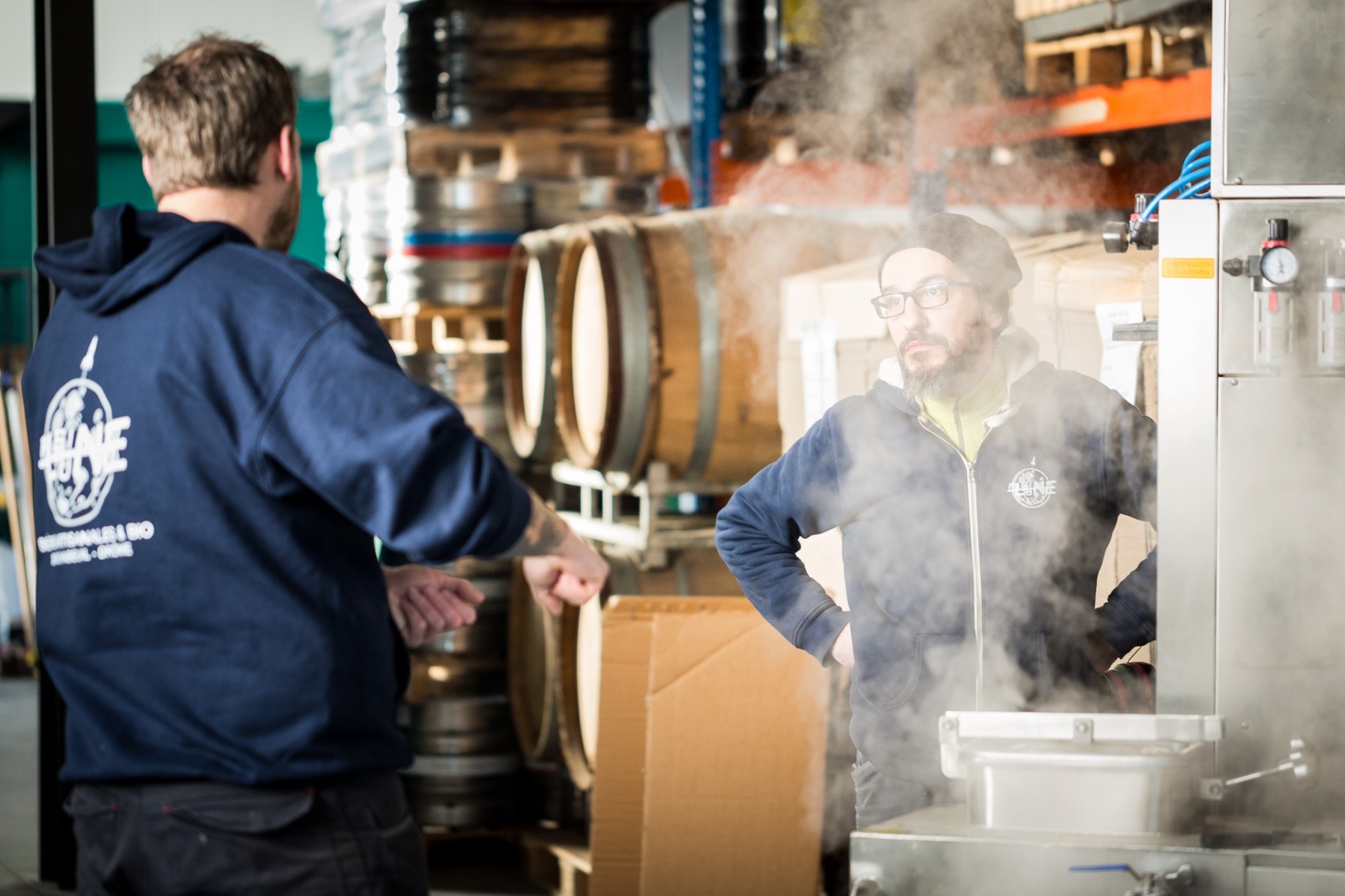 embouteillage bière Brasserie Pleine Lune