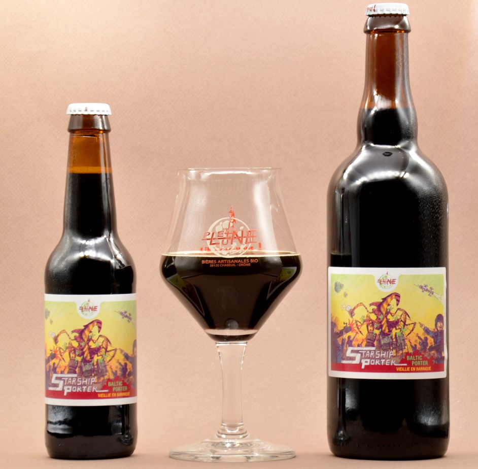 Porter Baltique vieillie en barriques de Bourbon 1