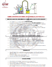 Mode d'emploi tireuse
